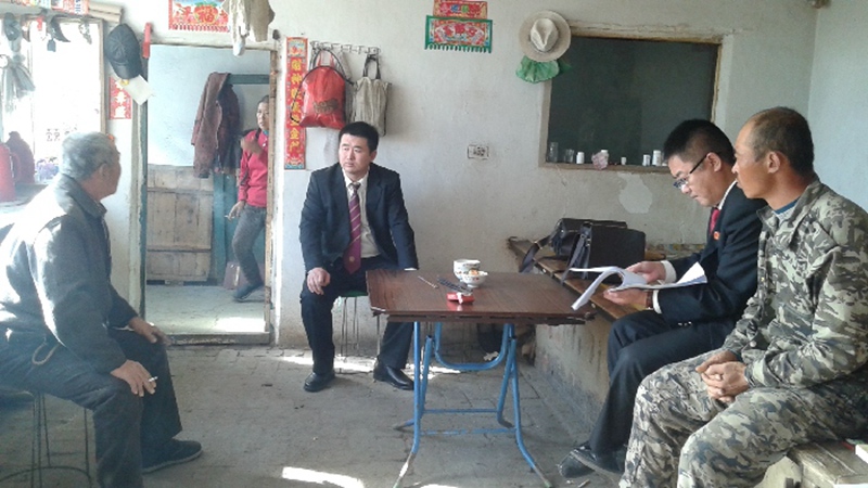 拜泉法院三道镇人民法庭 司法为民便民工作小记